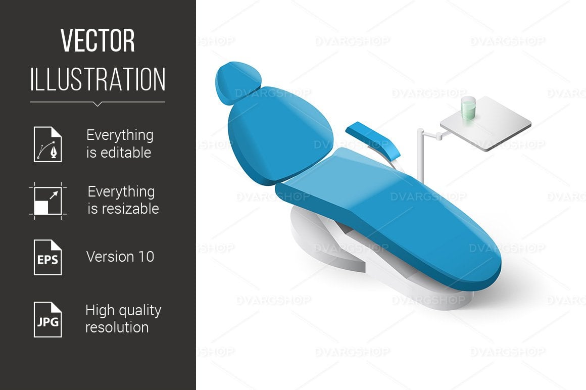 Kit Graphique #117307 Dentist Isometric Divers Modles Web - Logo template Preview