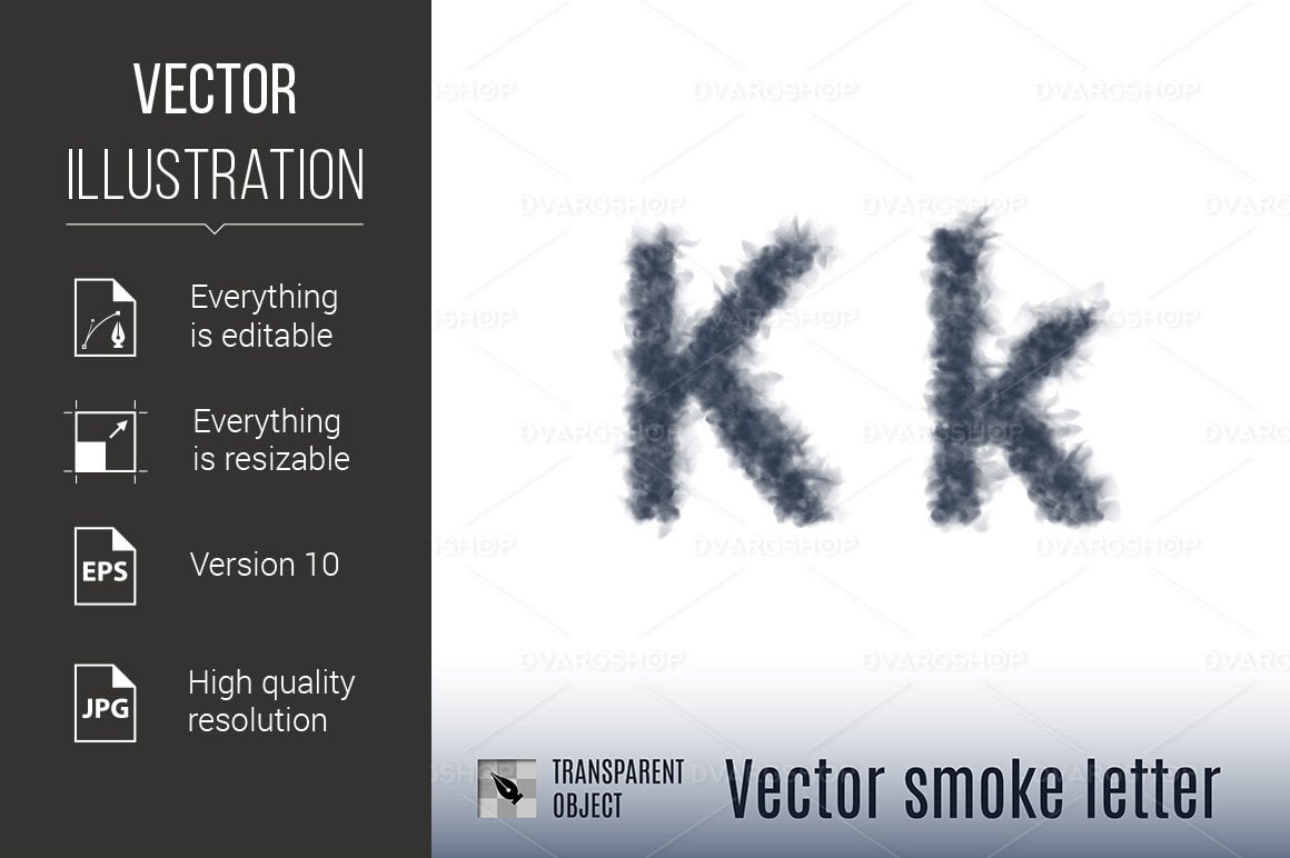 Kit Graphique #117329 Smoke Letter Divers Modles Web - Logo template Preview