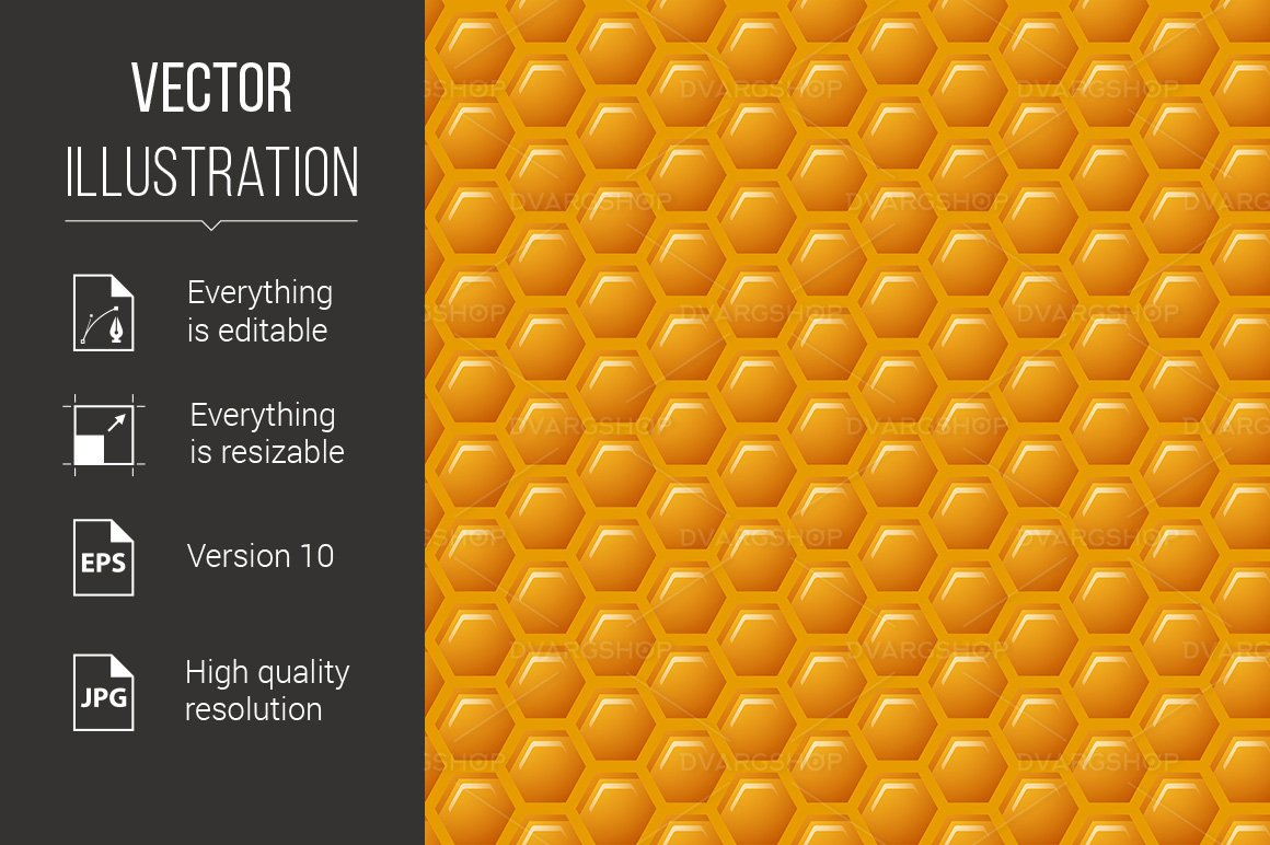 Kit Graphique #117344 Honeycombs Illustration Divers Modles Web - Logo template Preview