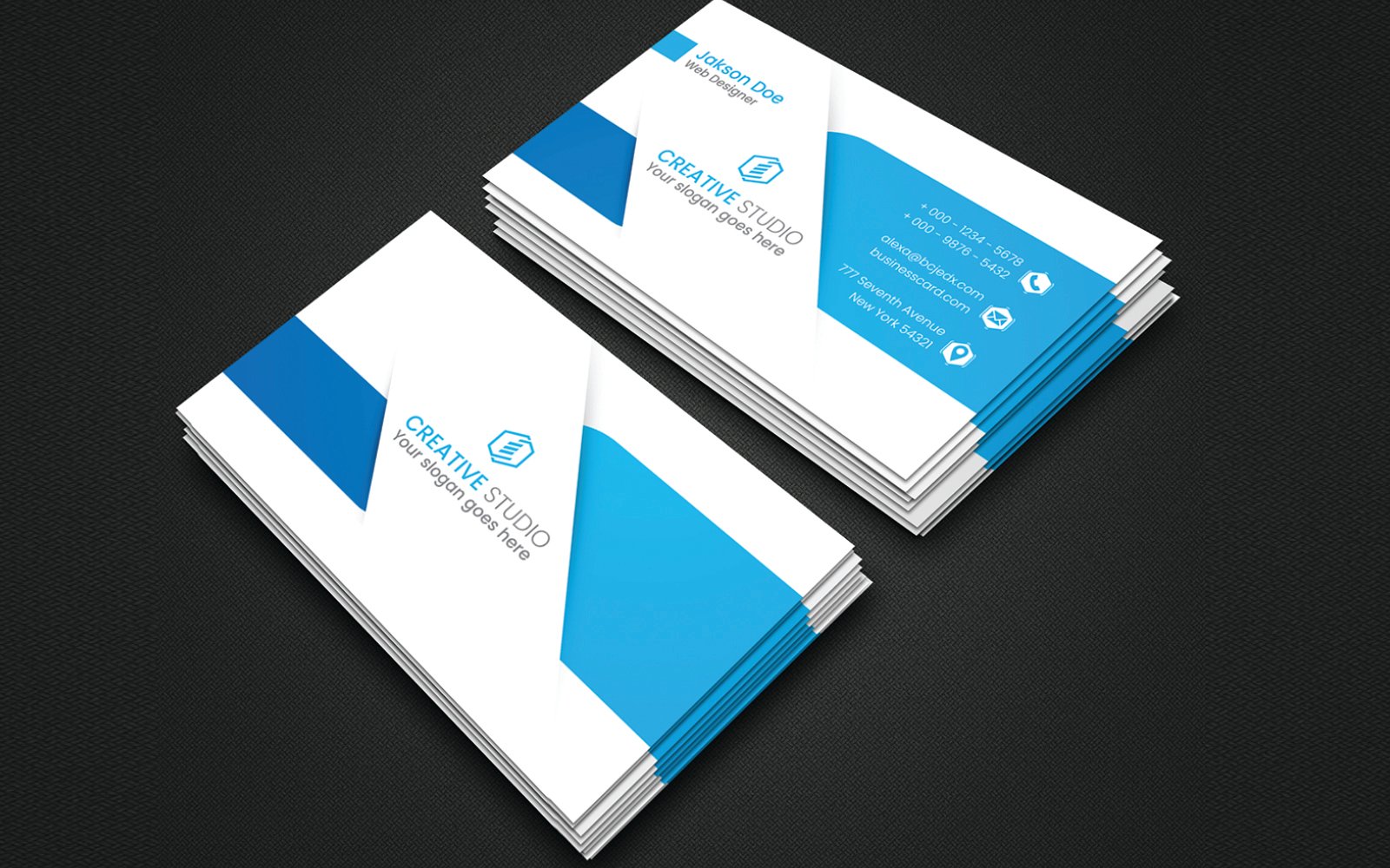 Template #117395 Cardcardcleancmykcolorcompanycorporatecreativedesigndesignerepsgreenhorizontalmodernpersonalprintprint Ready Webdesign Template - Logo template Preview