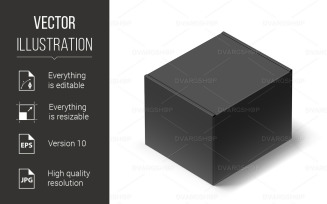 Carton Box - Vector Image