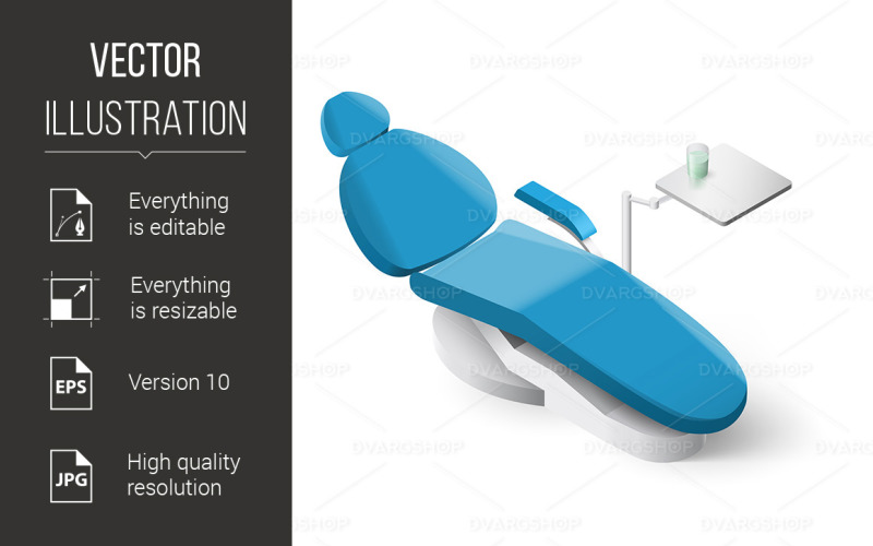 Dentist Tools - Vector Image Vector Graphic