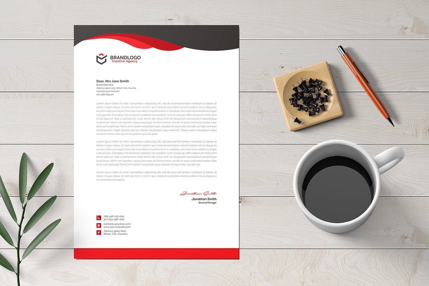 Template #117419 Business Card Webdesign Template - Logo template Preview