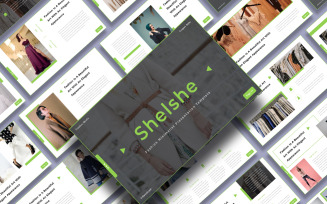 Shelshe - Fashion Minimalist Google Slides Template