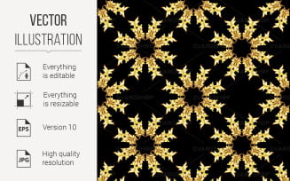 Gold Pattern - Vector Image