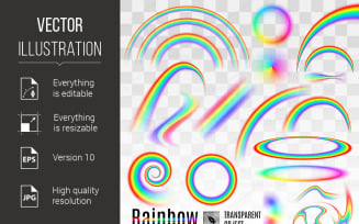 Rainbow - Vector Image