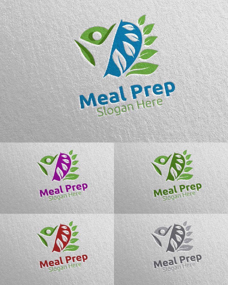 Kit Graphique #117729 Meal Prep Divers Modles Web - Logo template Preview
