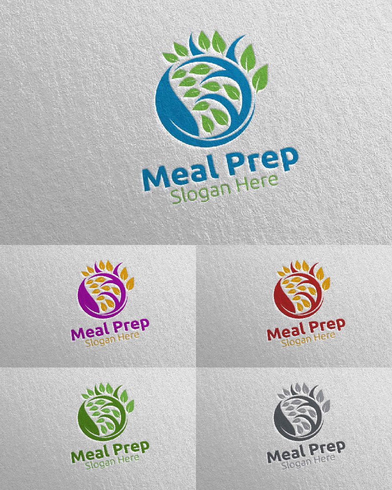 Kit Graphique #117731 Meal Prep Divers Modles Web - Logo template Preview