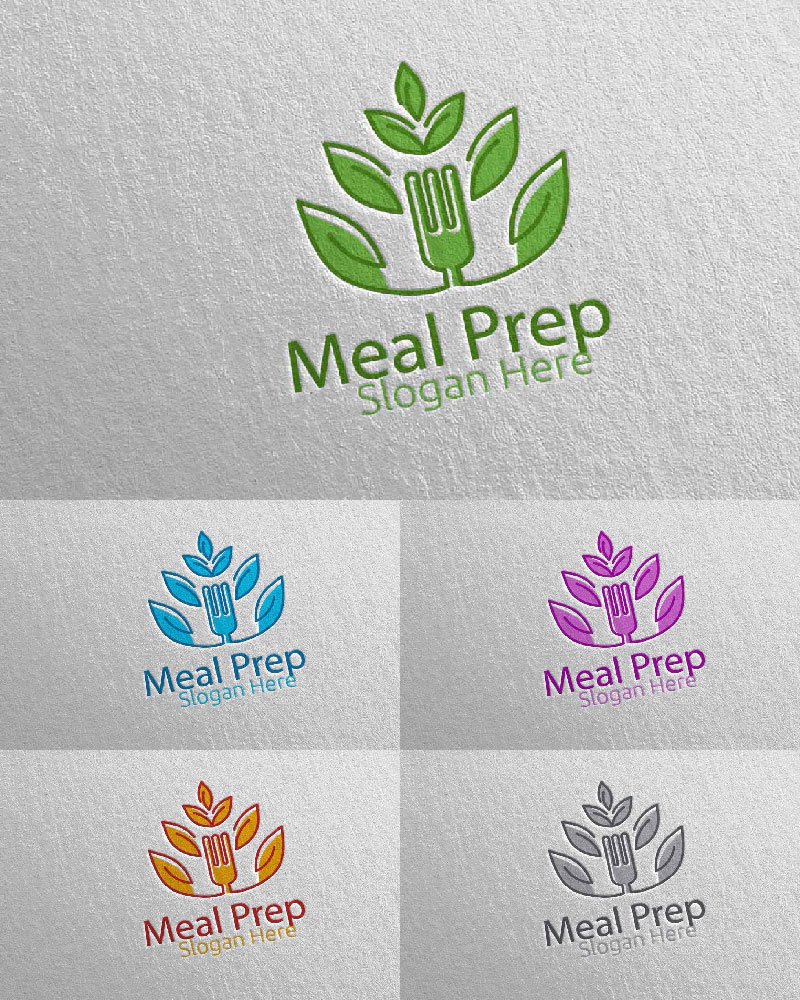 Kit Graphique #117732 Meal Prep Divers Modles Web - Logo template Preview