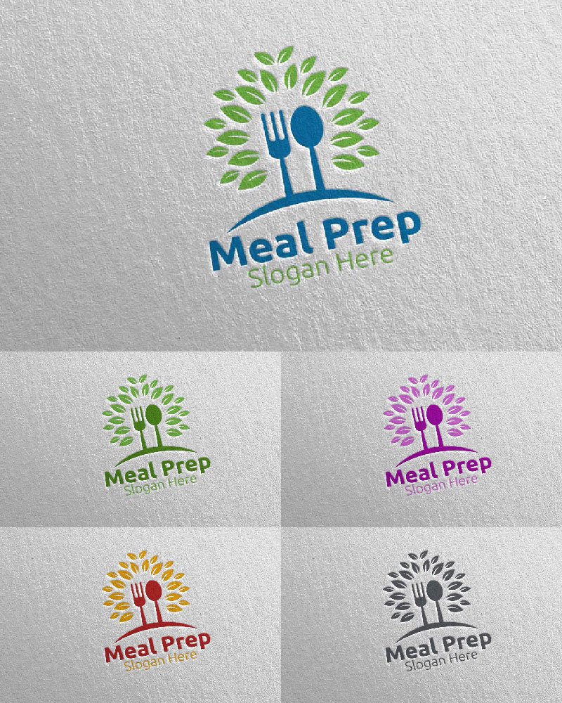 Kit Graphique #117733 Meal Prep Divers Modles Web - Logo template Preview