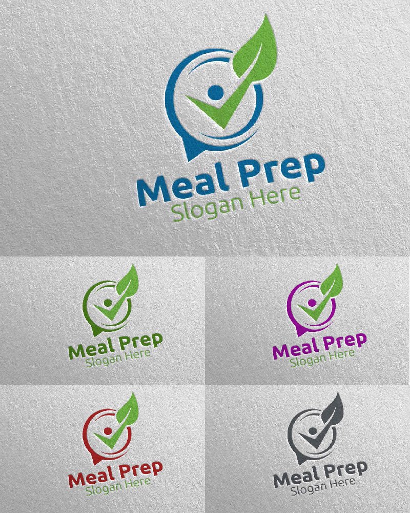 Kit Graphique #117737 Meal Prep Divers Modles Web - Logo template Preview