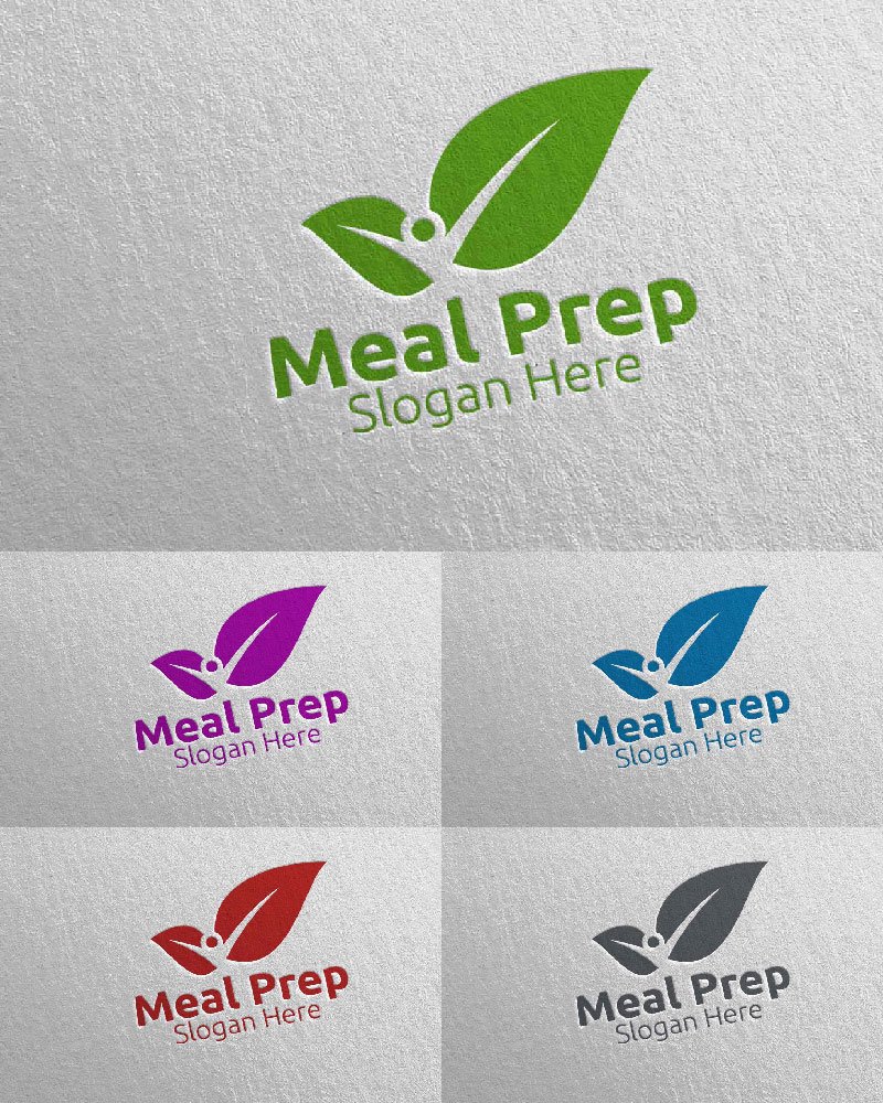 Kit Graphique #117739 Meal Prep Divers Modles Web - Logo template Preview