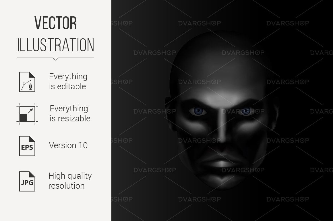 Kit Graphique #117763 Face Male Divers Modles Web - Logo template Preview