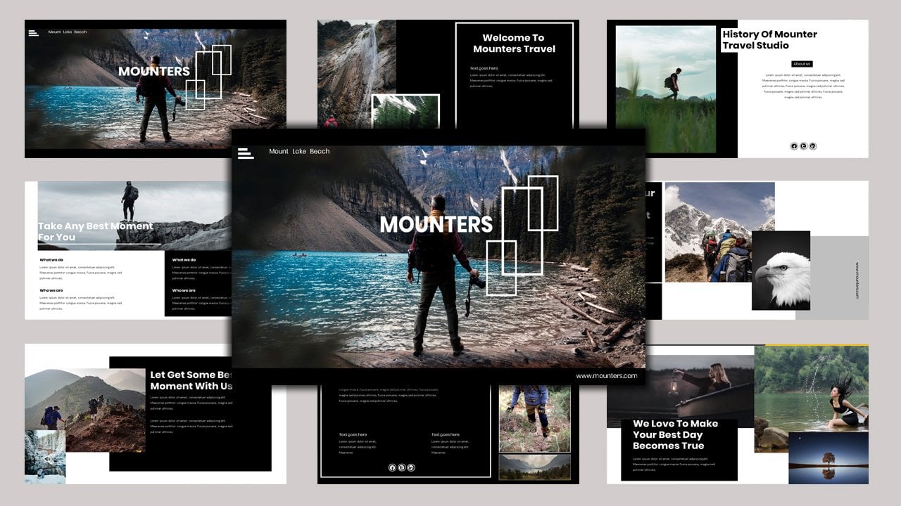 Template #117834 Advertising Travel Webdesign Template - Logo template Preview