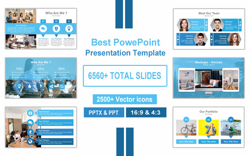 Best Pro Presentation PowerPoint template PowerPoint Template