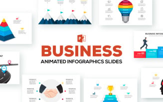 Business Animated Infographics PowerPoint template
