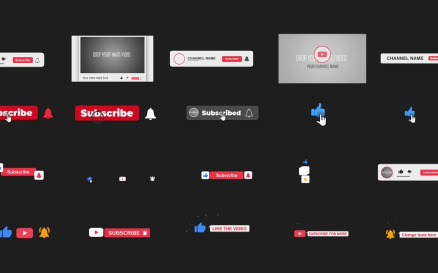 YouTube Subscriber Pack Final Cut Pro Template
