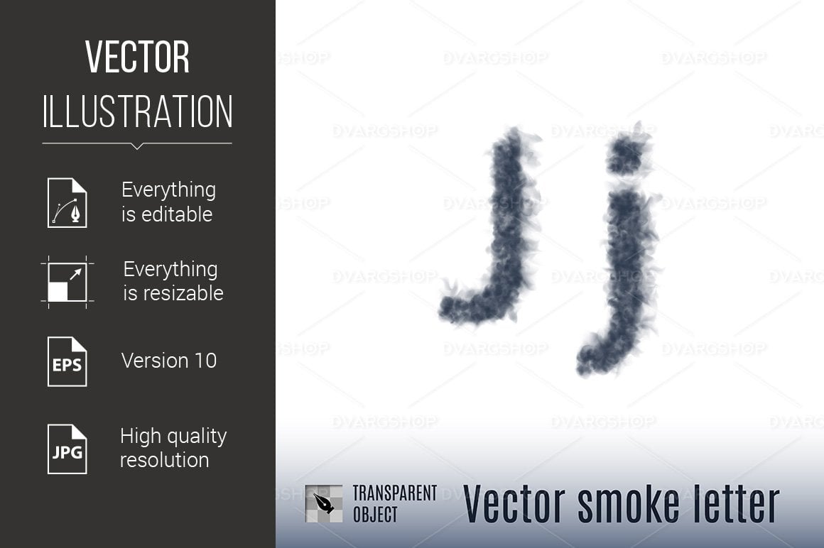 Kit Graphique #118085 Smoke Lettre Divers Modles Web - Logo template Preview