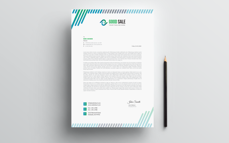 Letterhead - Corporate Identity Template