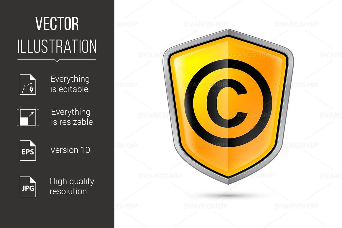 Kit Graphique #118114 Copyright Protectionion Divers Modles Web - Logo template Preview