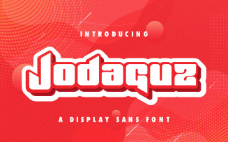 Jodaguz - Display Sans Font