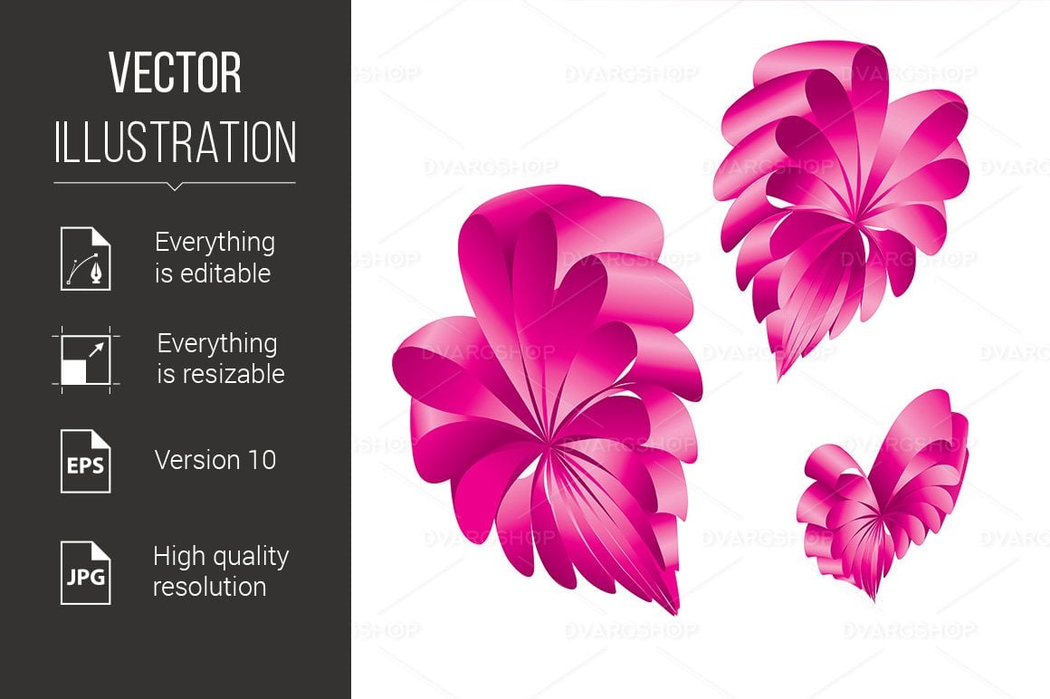 Kit Graphique #118230 Shape Pink Divers Modles Web - Logo template Preview