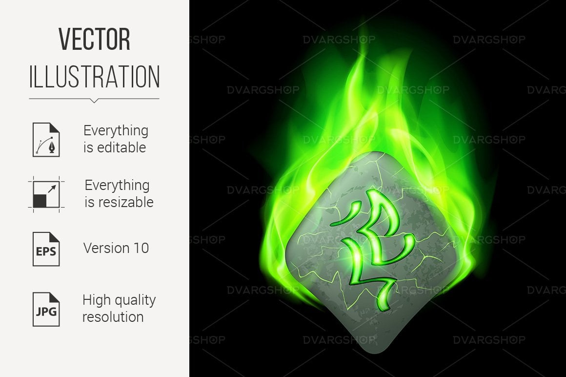 Kit Graphique #118236 Burning Green Divers Modles Web - Logo template Preview