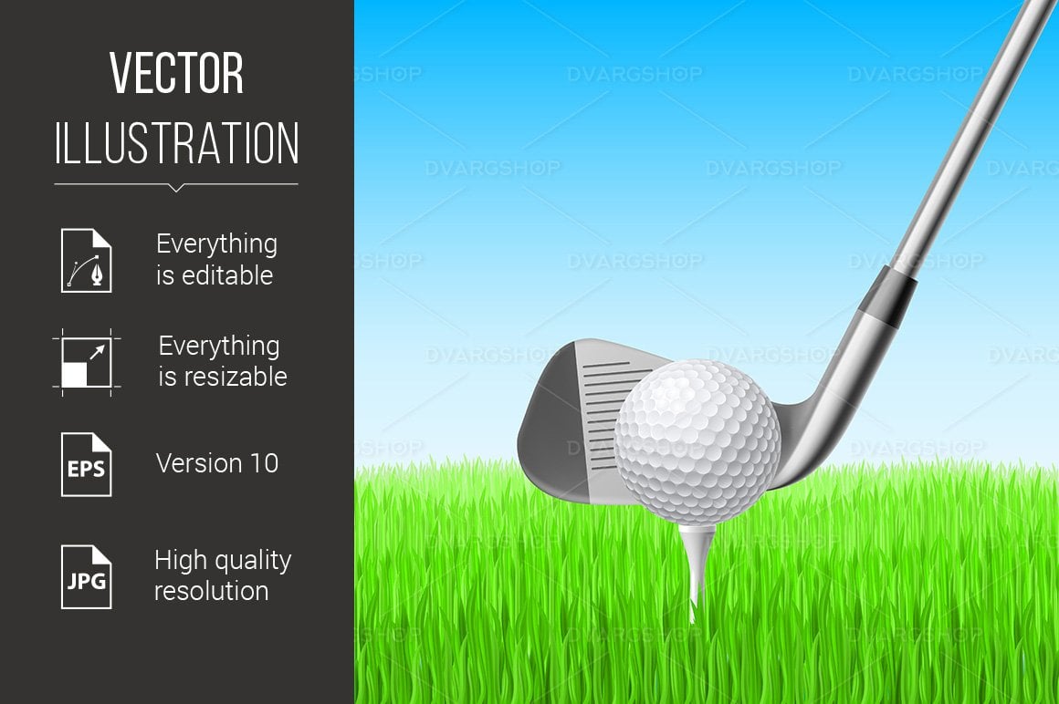 Kit Graphique #118240 Golf Club Divers Modles Web - Logo template Preview