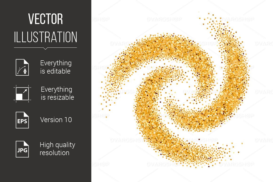 Kit Graphique #118243 Gold Glittering Divers Modles Web - Logo template Preview