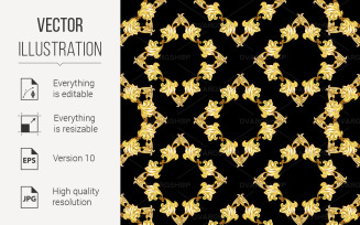 Gold Pattern - Vector Image