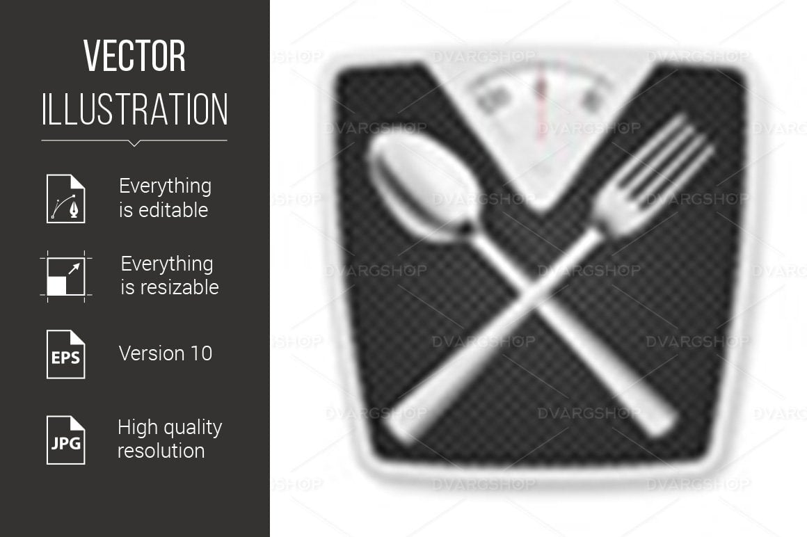 Kit Graphique #118352 Spoon Fork Divers Modles Web - Logo template Preview