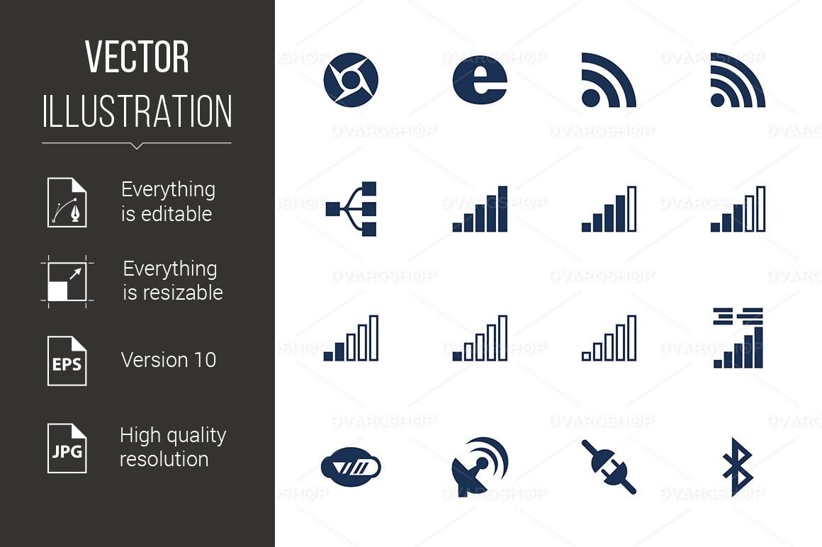 Kit Graphique #118358 Icons Plat Divers Modles Web - Logo template Preview