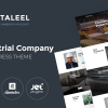 Mataleel - Industrial Company Website Template For WordPress Theme