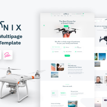 Drone Rc Website Templates 118523