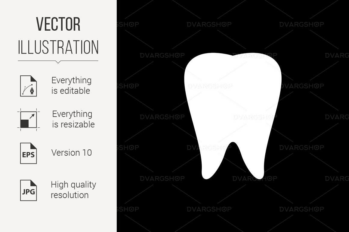 Kit Graphique #118531 Tooth Icon Divers Modles Web - Logo template Preview