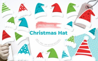 Christmas Hat - Vector Image