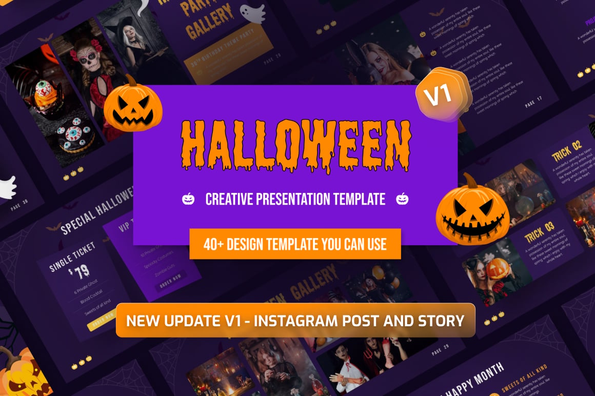 Template #118662 Background Horror Webdesign Template - Logo template Preview