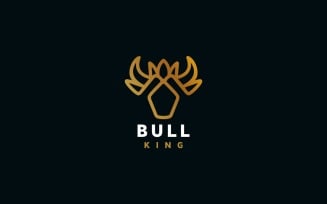 Bull King Logo Template