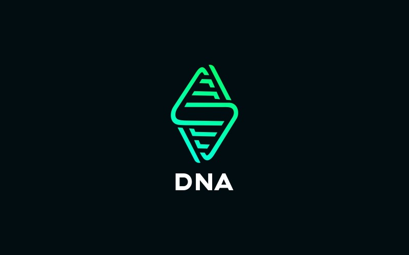 DNA Logo Template