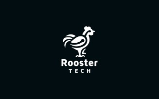 Modern Rooster Logo Template