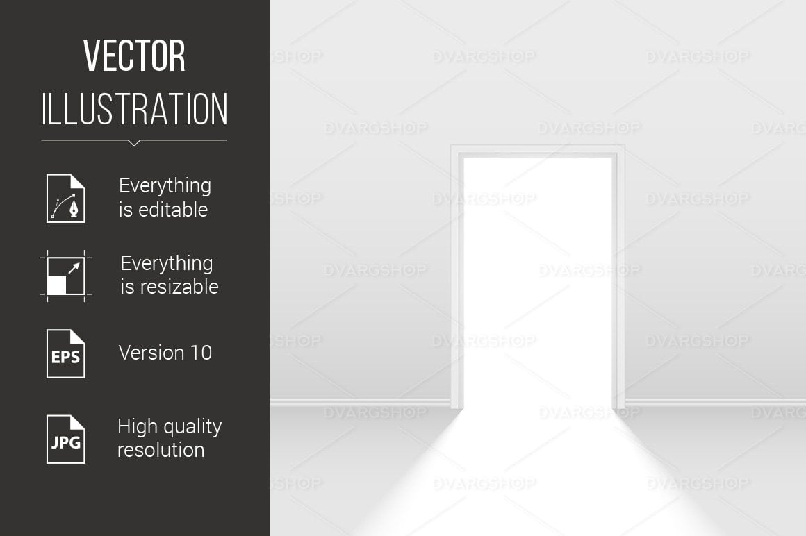 Kit Graphique #118807 Open Door Divers Modles Web - Logo template Preview