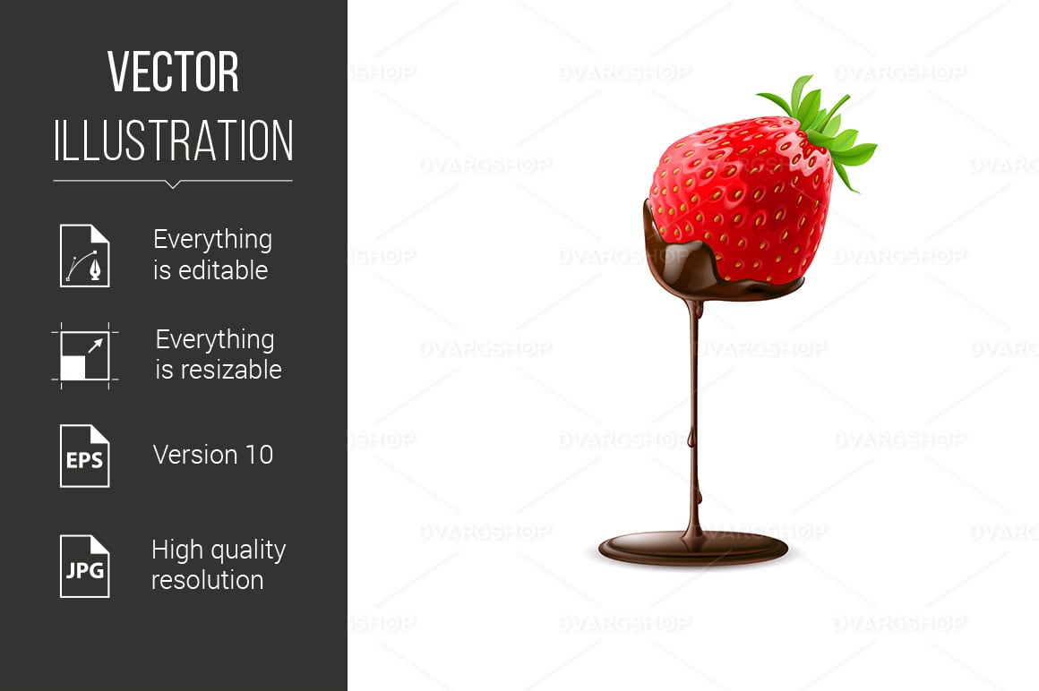 Template #118945 Strawberry Background Webdesign Template - Logo template Preview