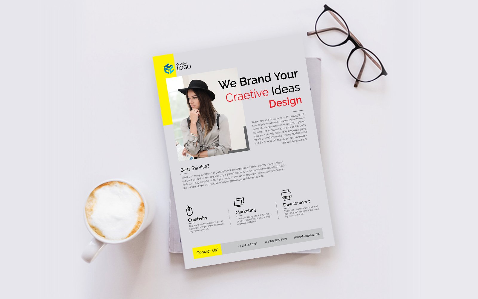 Kit Graphique #118967 Template Prospectus Divers Modles Web - Logo template Preview