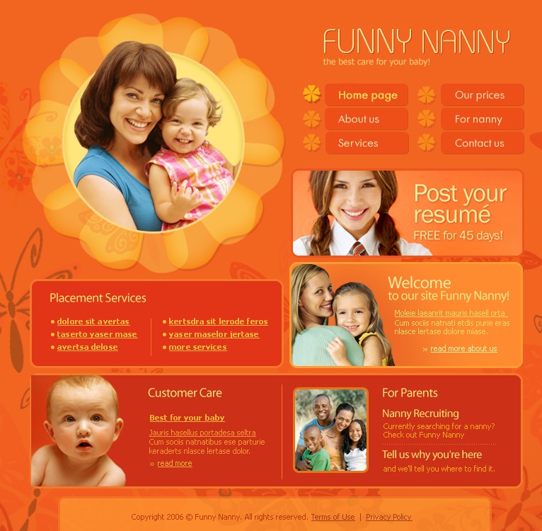 babysitter-website-template-11955
