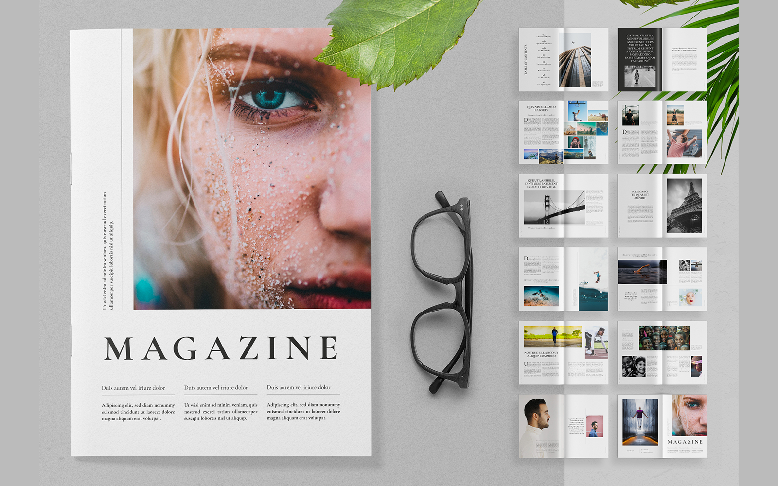 Minimal Magazine Creative - Corporate Identity Template