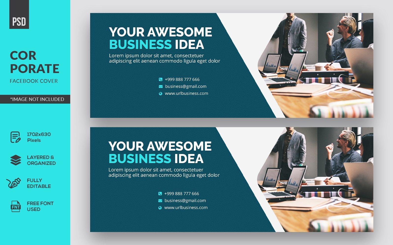 Kit Graphique #119087 Business Facelivre Divers Modles Web - Logo template Preview