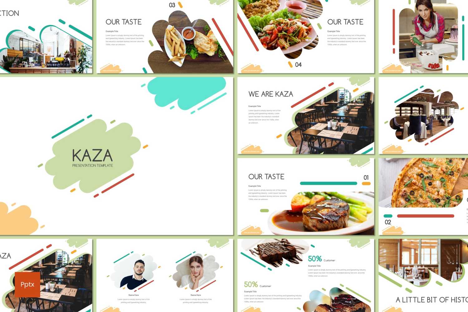 Template #119096 Restaurant Dish Webdesign Template - Logo template Preview