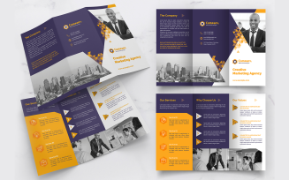 Trifold Brochure Creative - Corporate Identity Template