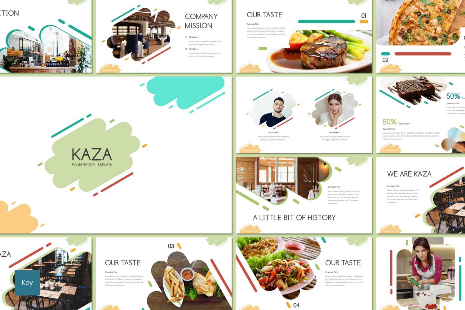 Template #119110 Restaurant Dish Webdesign Template - Logo template Preview