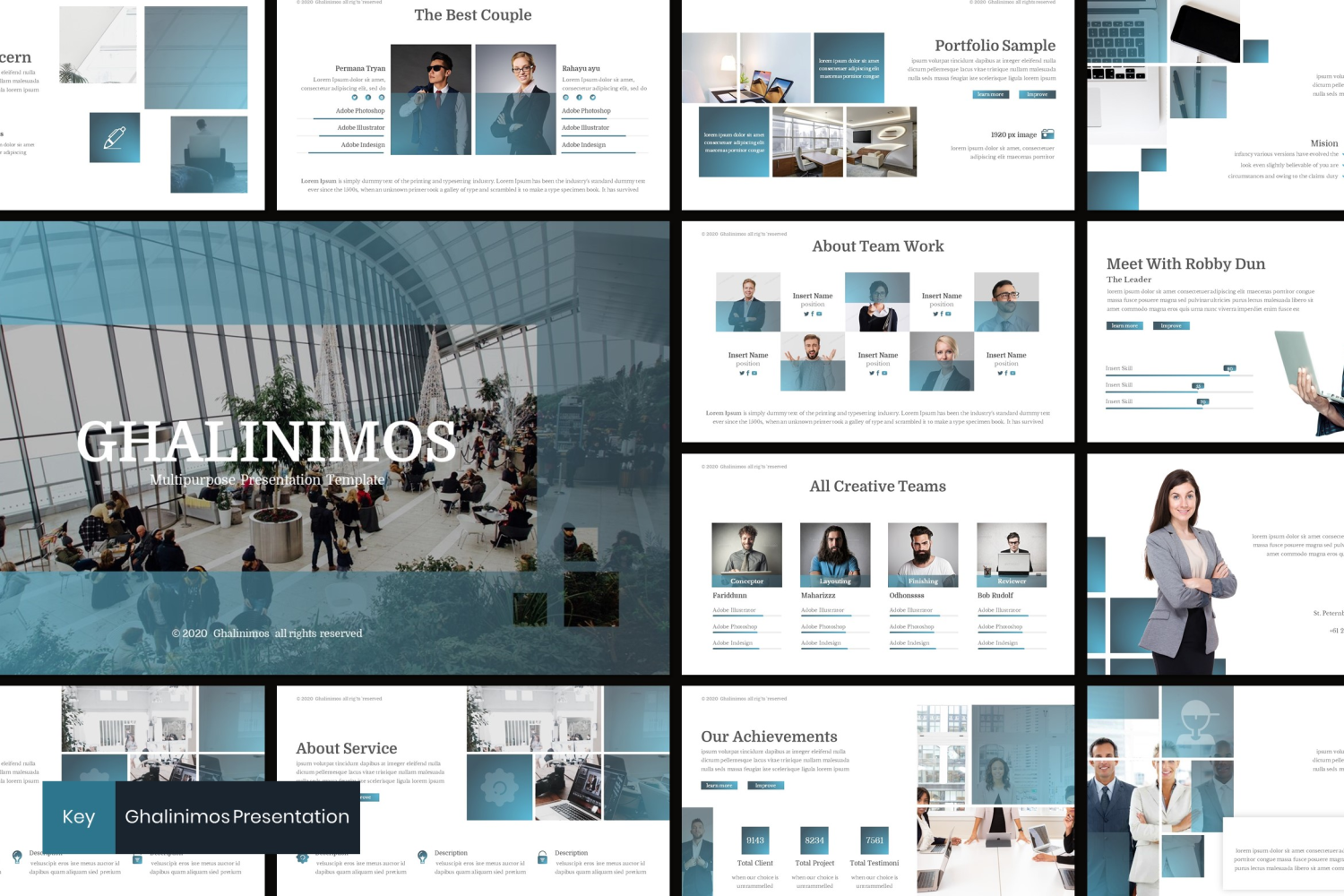 Kit Graphique #119114 Corporate Creatif Divers Modles Web - Logo template Preview